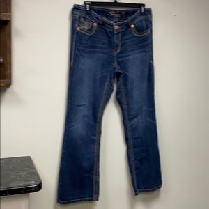 Seven7 dark wash bootcut size 16